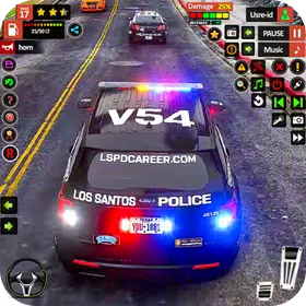 City Police Car Chase 2025