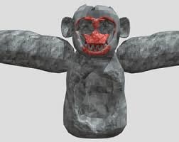 Scary Baboon