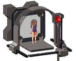 Laser Girl Gif
