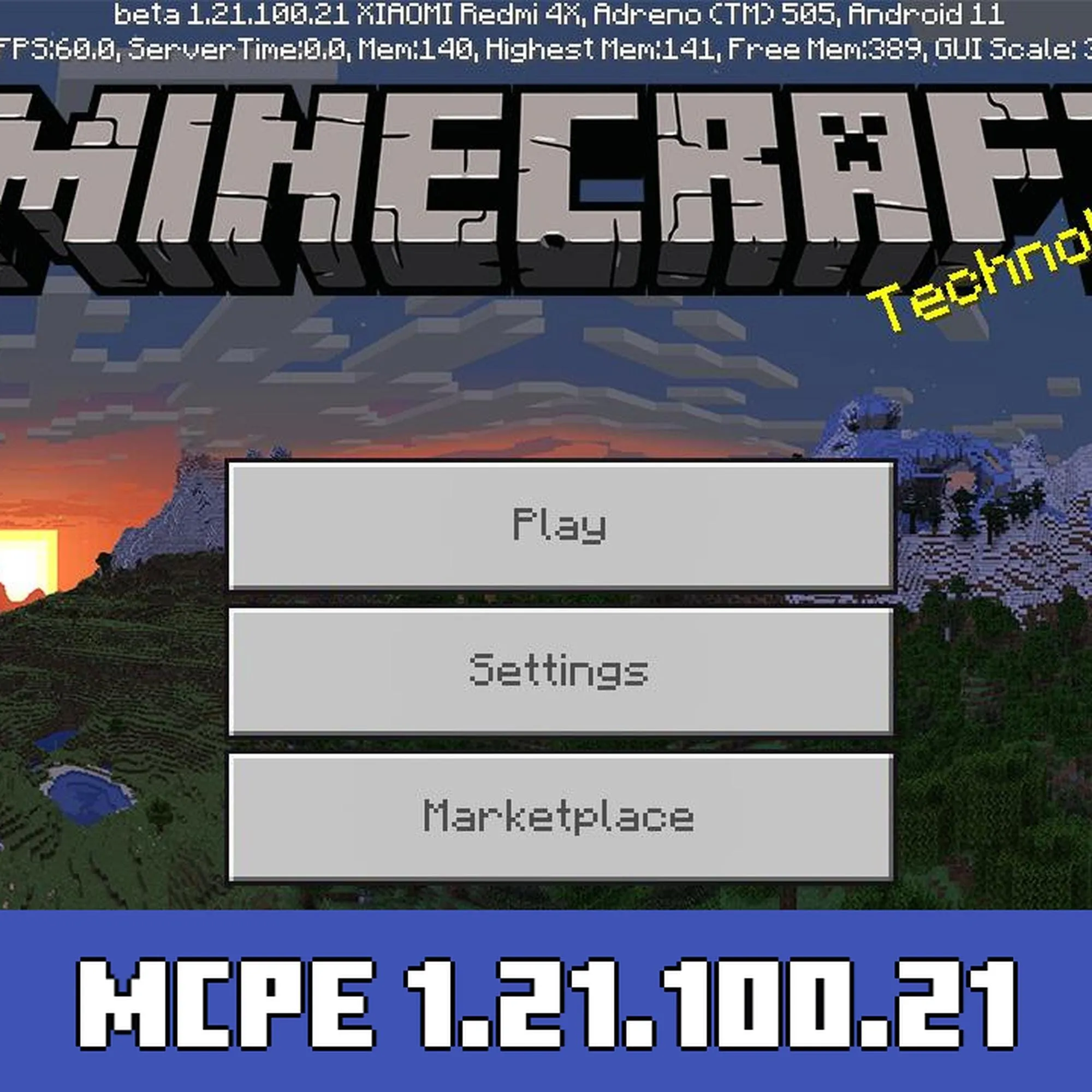 Minecraft 1.21.100.21