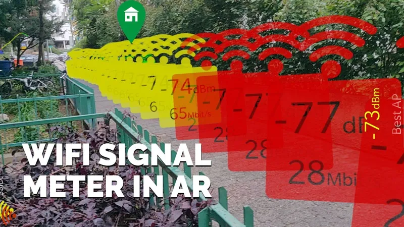 How WiFi AR Apps Let You See Invisible Signals